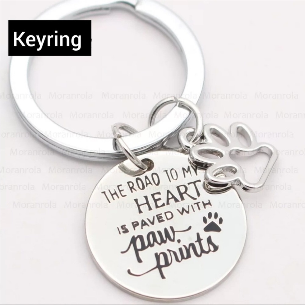 🌝Host Pick🌝Road to my heart keyring.